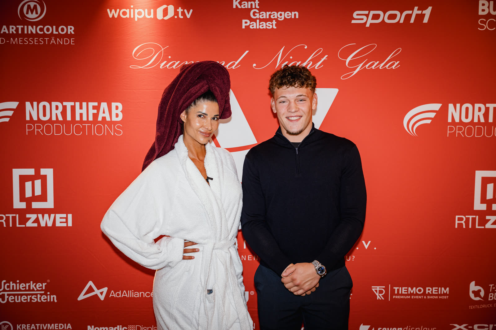 Team und Gäste der Diamond Night Gala